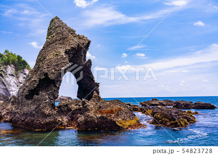 (静岡県)南伊豆タライ岬 逢ヶ浜の奇岩 (静岡県)南伊豆タライ岬 逢ヶ浜の奇岩 54823728