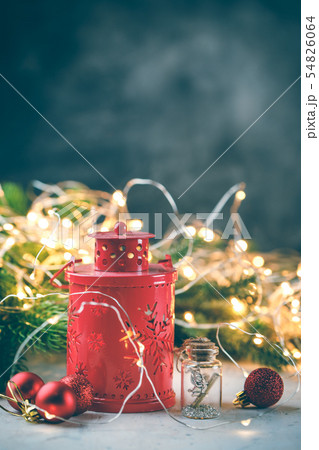 christmas gift box and decoration light christmas gift box and decoration light 54826064
