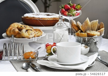 Breakfast on a table Breakfast on a table 54826517
