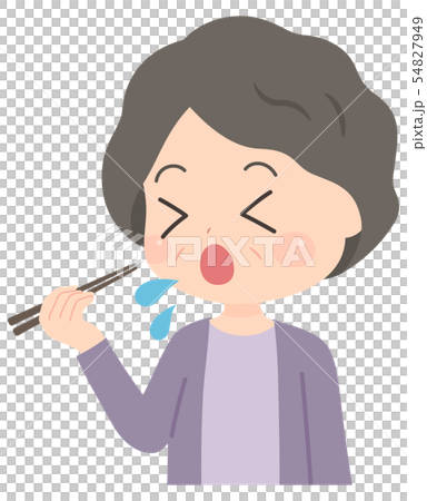 誤嚥_ムセ 誤嚥_ムセ 54827949