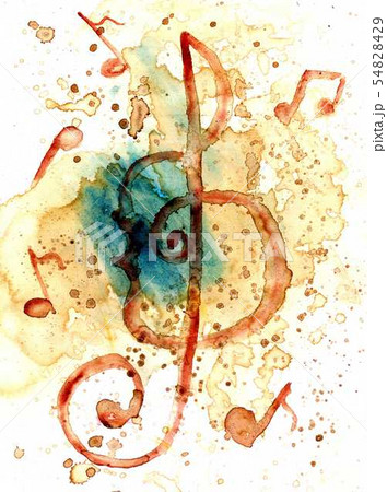 Music Notes Art 54828429