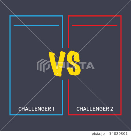 Versus battle, business confrontation screen with 54829301
