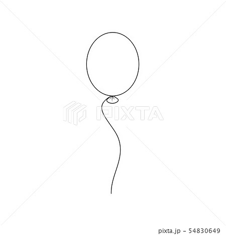 outline balloon cartoon illustration isolated on outline balloon cartoon illustration isolated on 54830649