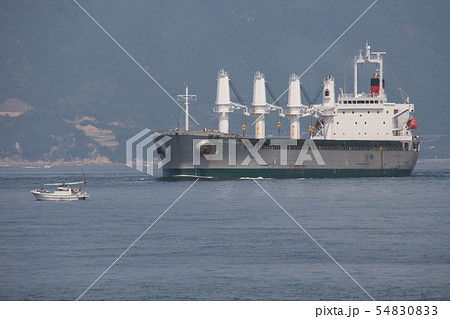 来島海峡を通過する貨物船 54830833