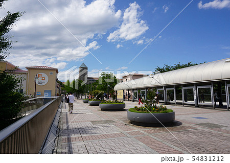 京王線南大沢駅の駅前 三井アウトレットパーク方面 京王線南大沢駅の駅前 三井アウトレットパーク方面 54831212