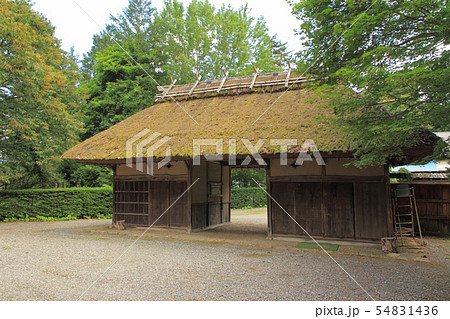 重要文化財 旧竹村家住宅長屋門 駒ヶ根市 54831436