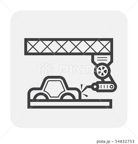 car manufacture icon car manufacture icon 54832753