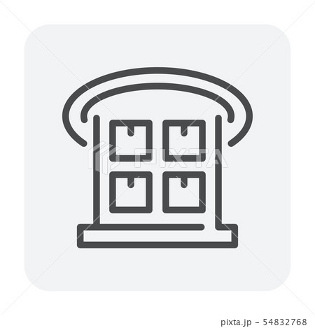 warehouse icon black warehouse icon black 54832768