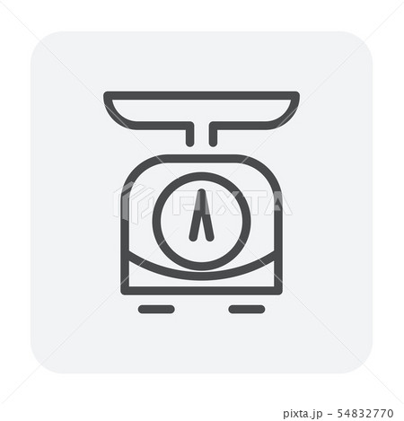 weight scale icon weight scale icon 54832770