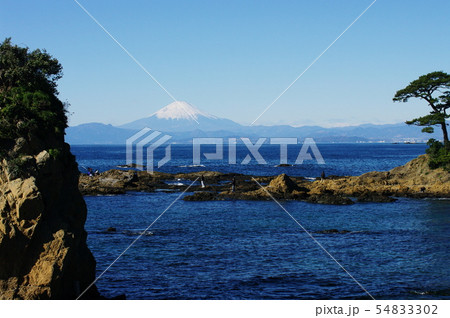 秋谷海岸　立石　 54833302