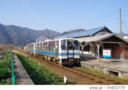 鉄道写真、三江線、川戸駅 鉄道写真、三江線、川戸駅 54833779