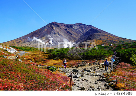 北海道 旭岳 紅葉 北海道 旭岳 紅葉 54834989