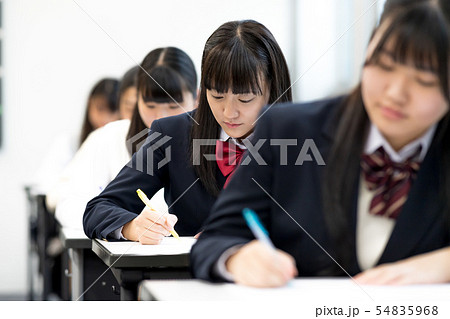 高校生、試験、受験 54835968