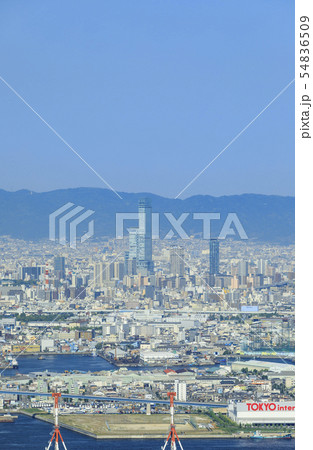 大阪・都市風景・あべのハルカス 54836509