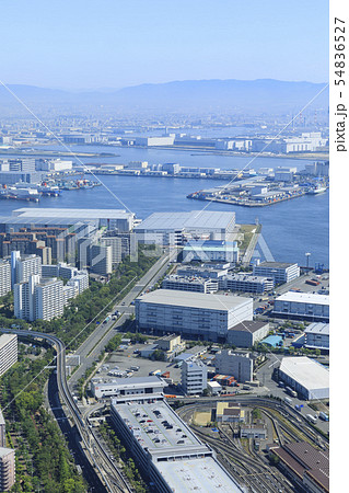 大阪・都市風景・大阪港（南港） 54836527