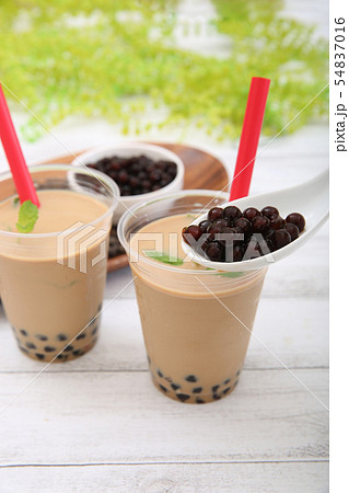 タピオカミルクティー 54837016