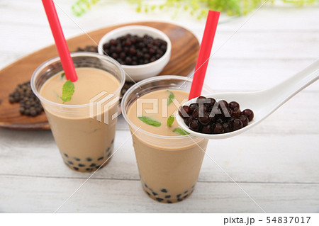 タピオカミルクティー タピオカミルクティー 54837017