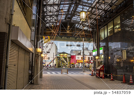 愛知県　名古屋市都市風景　円頓寺商店街 54837059