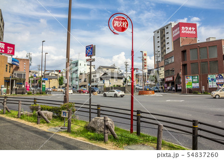 愛知県 名古屋都市風景 八事交差点 愛知県 名古屋都市風景 八事交差点 54837260