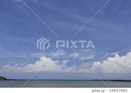 奄美大島の夏雲 54837685