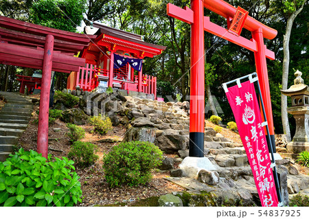 佐賀県 祐徳稲荷神社 奥の院の写真素材 佐賀県 祐徳稲荷神社 奥の院の写真素材