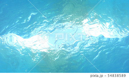 CGアブストラクト　青色のテクスチャ 54838589