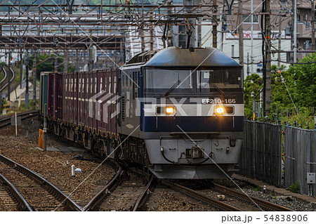 貨物列車　走行イメージ　 54838906