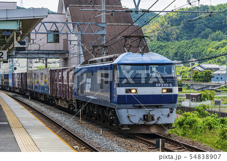 貨物列車 走行イメージ 貨物列車 走行イメージ 54838907