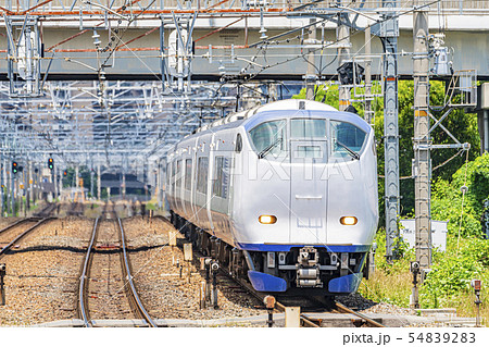 特急列車 走行イメージ 特急列車 走行イメージ 54839283