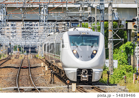 特急列車 走行イメージ 特急列車 走行イメージ 54839466