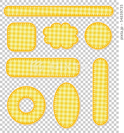 Applique-style frameset check orange Applique-style frameset check orange 54839735