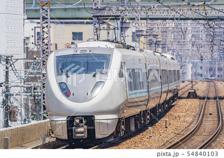 特急列車　走行イメージ　 54840103