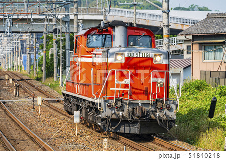 ディーゼル機関車　走行イメージ　　 54840248