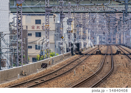 鉄道　線路イメージ 54840408