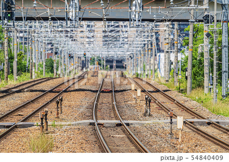 鉄道　線路イメージ　　 54840409