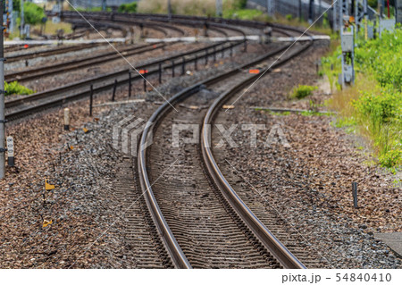 鉄道　線路イメージ　　 54840410