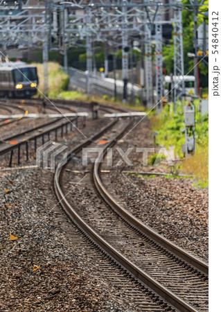 鉄道　線路イメージ　　 54840412