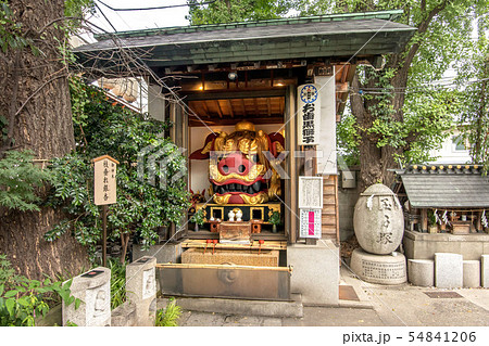 東京、築地の波除神社 54841206