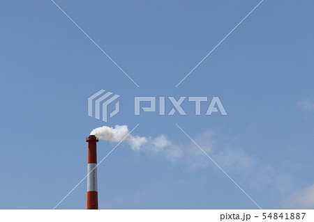 煙突 煙 54841887
