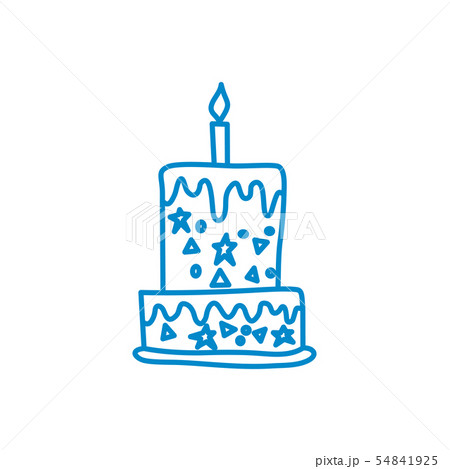 Cake Birthday Design Graphic Template Vector 54841925