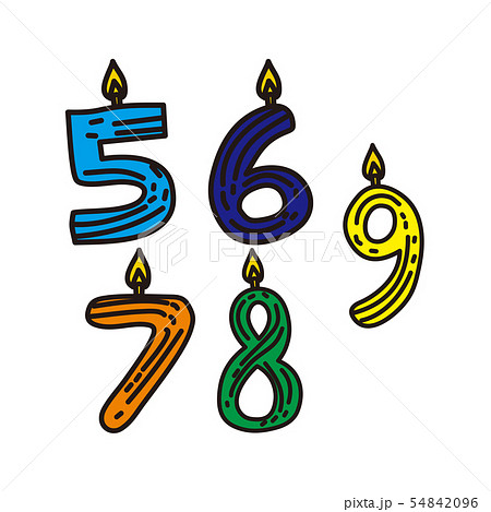 Candle Celebration Design Graphic Template Vector Candle Celebration Design Graphic Template Vector 54842096