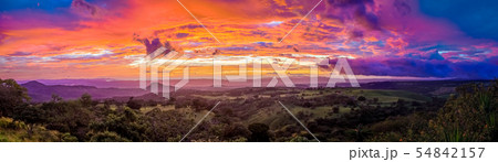 Sunset in Santa Rosa in Costa Rica Sunset in Santa Rosa in Costa Rica 54842157
