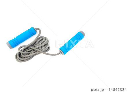 Skipping rope or jumping rope isolated on white Skipping rope or jumping rope isolated on white 54842324