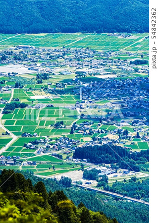 田園地帯・俯瞰 田園地帯・俯瞰 54842362