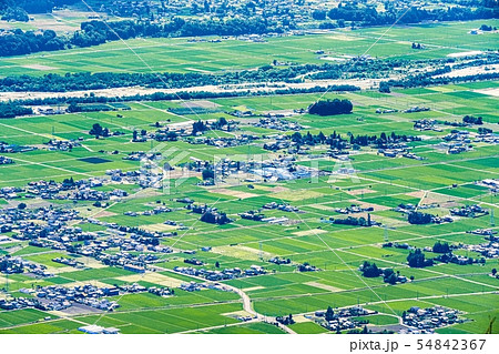田園地帯・俯瞰 54842367