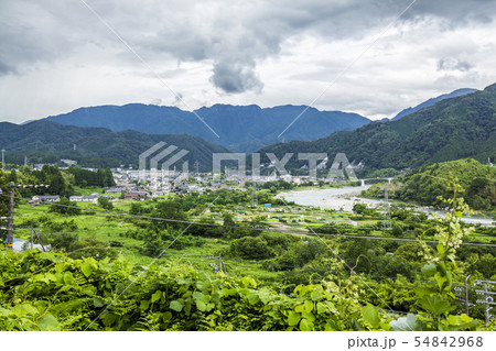 岐阜県　中津川市　坂下町　風景 54842968