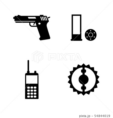 Special Forces Tools, Hunt. Simple Related Vector Special Forces Tools, Hunt. Simple Related Vector 54844019