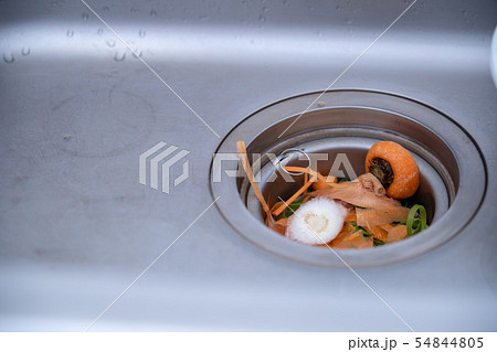 排水溝 生ゴミ 排水溝 生ゴミ 54844805