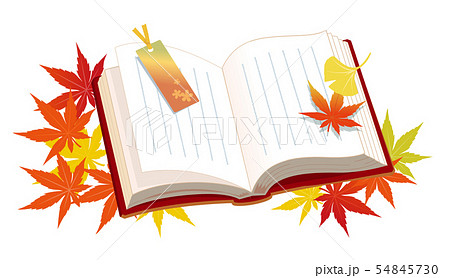 読書の秋のイラスト素材