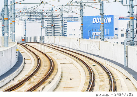 鉄道　線路イメージ　　　　 54847505